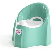 OKBABY Pasha - Penico Infantil, Assento Anatômico e Recipiente Removível - Turquesa