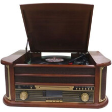 Audio-System - DENVER MRD-51 - Plattenspieler 33 U/min - Holz
