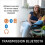 Tragbarer Bluetooth CD-MP3-Player mit Antishock Schwarz 2