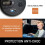 Tragbarer Bluetooth CD-MP3-Player mit Antishock Schwarz 4