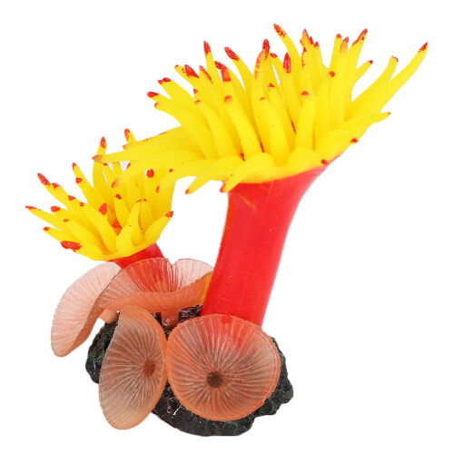 Silikon Helle Farbe Aquarium Künstliche 2