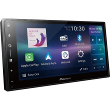 Multimedia car radio - PIONEER - 7-inch screen - 2DIN - DAB - USB - Rear camera input - Wireless Apple CarPlay - Android Auto