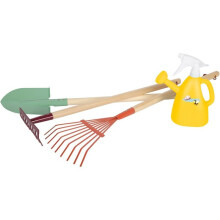Outils de jardinage - SMALL FOOT COMPANY - Tiny Garden - Set complet - 2 en 1 - Pour enfants 3-10 ans