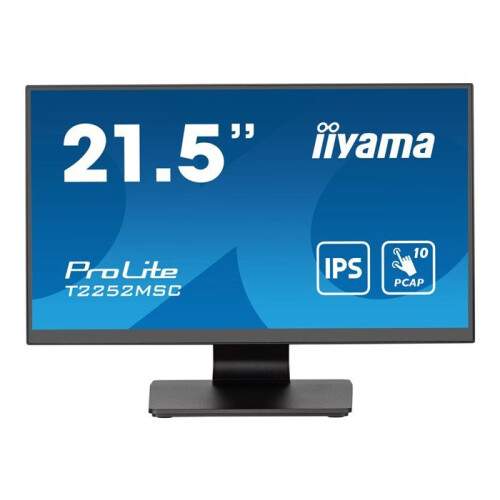 iiyama Monitor LCD - IIYAMA - ProLite T2252MSC-B2AG - 22 polegadas - Tela touch - 1920 x 1080 2