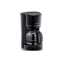Machine à café filtre - SEVERIN - Capacité 10 tasses - Filtre amovible - Anti-gouttes - Noir