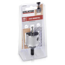 Sega a tazza - KREATOR - KRT100108 - Legno/Metano - Diametro 38 mm