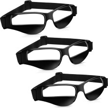 3-Piece Basketball Training Goggles, Adjustable Dribbling Glasses, Dribbling Aids, Training Equipment