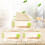 6 pacotes guardanapos de bambu natural para casa, restaurante e hotel 4