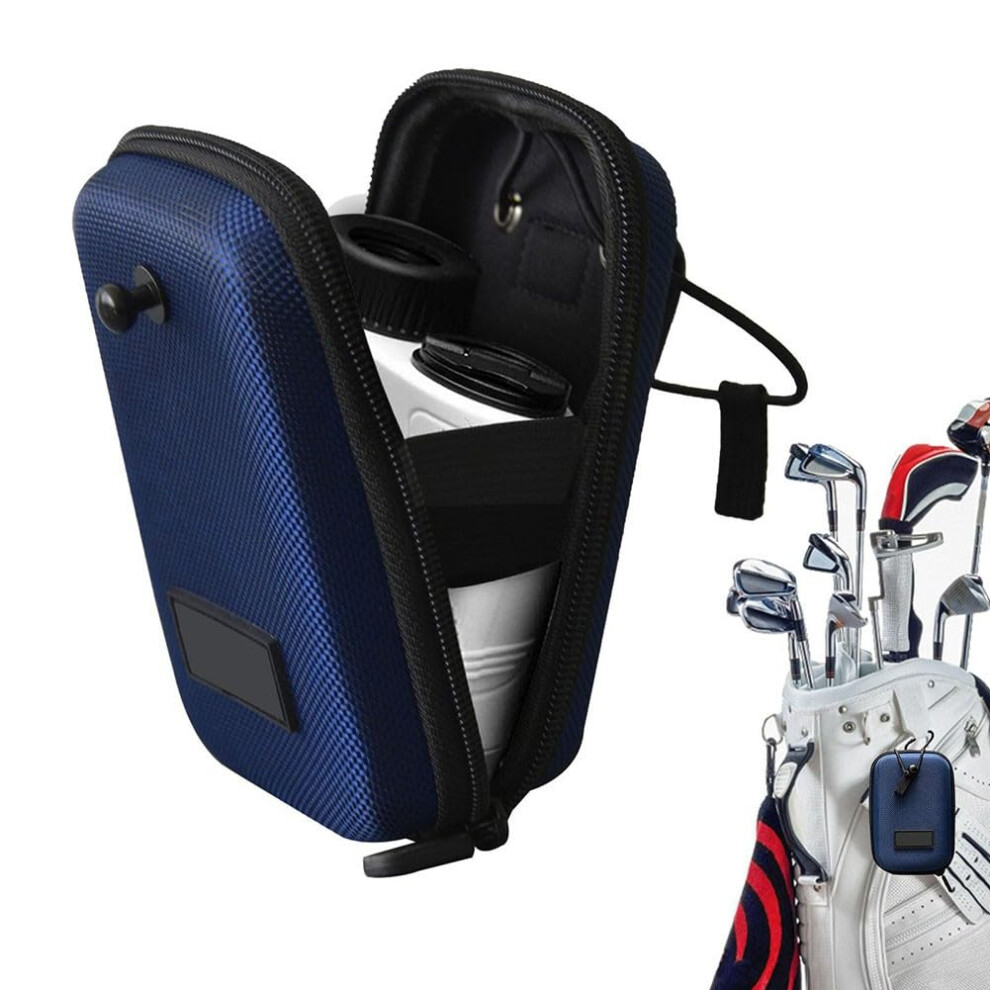 Golf Rangefinder Hard Shell Carry Case EVA Bag Nylon 5.4 X 3.9 X 2 In Dark Blue-image-OPC-PKJ6YHF-NEW