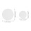 4pcs Pediatric Stethoscope Diaphragm with Rim 3