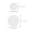 4pcs Pediatric Stethoscope Diaphragm with Rim 2