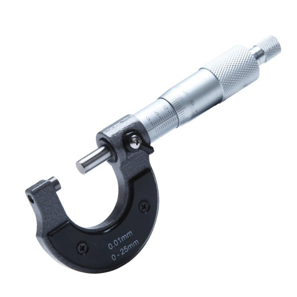 Micrometer Outer Diameter Spiral Micrometer Caliper For High Precision Measurement With Clear Scale Machinist Tool 9016109915085