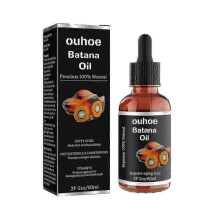 OUHOE Batana Essential Oil, Hair Smoothing Anti-Loss Nourishing Skin Care Essential Oil