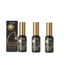 3pcs OUHOE Hair Serum Biotin Hair Generating Essential Oil Repair Damaged Hair Anti-loss Fast Regrowth