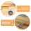 2pcs Graphite Crucible Mold for Gold Silver Copper Melting Casting 10