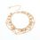 catena alla caviglia con campanella, versatile per donna (oro) 7