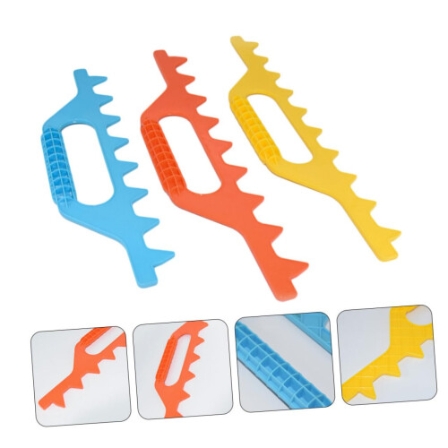 Frame Ranging Rake 3-Piece Beekeeping Tool Set for Hive Frame Spacing, Pry Ruler, ABS Plastic 1