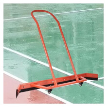 Tennis Court Squeegee Broom Aluminum Heavy-Duty Floor Water Pusher, Orange, Professional Sports Court Cleaning Tool