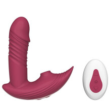 Vibrator Powerful Clitoral Massage Butterfly Vibrator Red For Women Dildo Sex Toy For Adults Masturbator