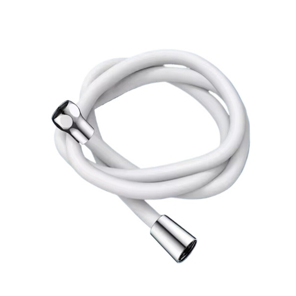 Shower Head Hose White Latex 1.5M-2M Flexible High-Pressure Silicone Tube For Tap Faucet Toilet Bathroom Accessories 9016109916167
