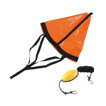 Drift Socks 24-Inch Kayak Drogue Anchor Orange 2-Pack For Lake River Ocean Anchoring Trolling