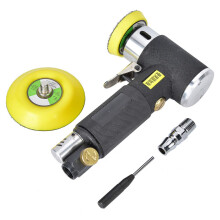 Lightweight Alloy Pneumatic Sander Adjustable Speed Double Rotation Grinding Low Noise For Sanding Polishing Waxing