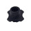 estojo silicone antiderrapante para microfone 2 un com anel preto 11