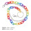 cinto de cintura com corrente e cores arco-íris, 1 unidade 3