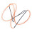 Practical Bowstring 12-Strand Nylon String For Hunting Bow, Lightweight Bow String Tool, Recurve And Longbow Compatible 1
