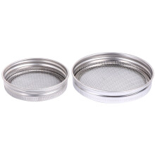2 keimsiebe 86 mm und 70 mm für weithalsgläser