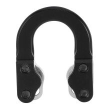1Conjunto Metal U Buckle Para Arco Alumínio Preto Equipamento De Tiro