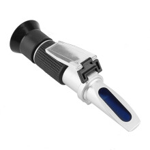Genauer Wein-Refraktometer 0-25% Vol 0-40% Brix 0-22 Baume mit Soft Grip