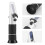 Genauer Wein-Refraktometer 0-25% Vol 0-40% Brix 0-22 Baume mit Soft Grip 11