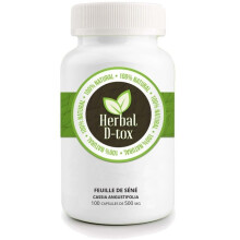 Complément alimentaire Capsules de Séné (Cassia Angustifolia), 100 x 500 mg favorise le transit intestinal