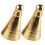 2Pz Torre Ottone Dorato, Strumenti Creativi Per Casa 11