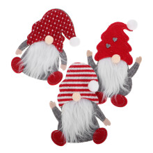 3Stk Xmas Bestecktaschen Set Tischdeko Fiber