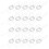 20Pcs White Iron 2-Fork Lampshade Spring Buckles Durable Lamp Fixators 7