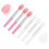 2 sets lipmaskerborstels met applicators en sticks 1