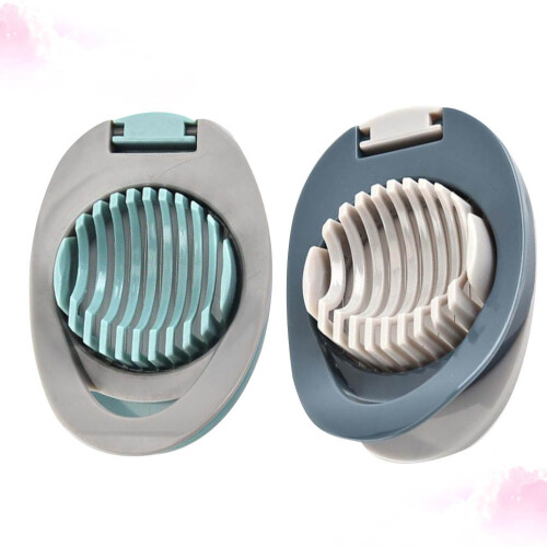 2Pcs Multifunction Egg Kitchen Cutter and Safe 2