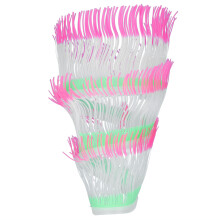 Künstliche Anemone Koralle Silikon Simulation