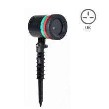(UK) New Star Shower Motion Outdoor Laser Lights Indoor Outdoor Laser Light Holiday Decorating