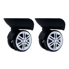 Luggage Trolley Case Luggage Wheel Replacement Part For Most Suitcases Small Black Fits Most Models