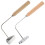 2Pcs Sturdy Khaki Kitchen Gadget Fried Snack Molds for Daily Use 6