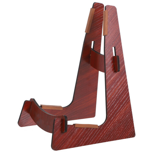 Support Guitare Bois Marron Support Sol Stable Pour Maison