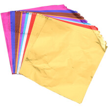 200 stück folienpapier verpackungen für süßigkeiten pralinen caramels