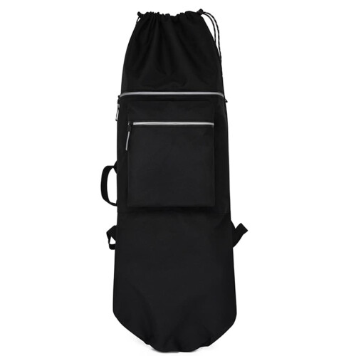 Backpack Bag Longboard Bag Carry Bag For Longboard Black L