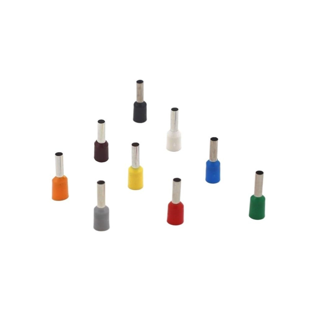 E0508 Insulated Cord End Terminal 1000 Pcs Gold For 0.75Mm2 Crimp Ferrules Crimping Terminals Wire Connector 9393856778201