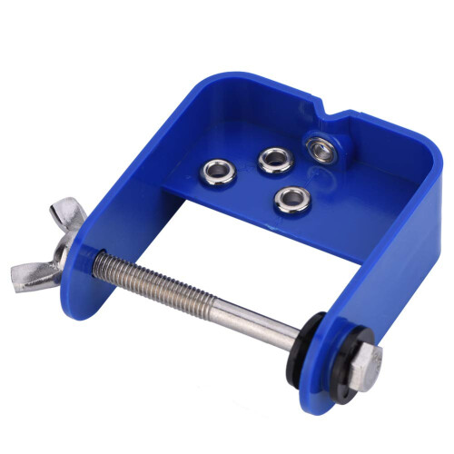 Bowstring Serving Tool, Adjustable String Serving Jig For Recurve And Compound Bow, Blue Archery Accessory