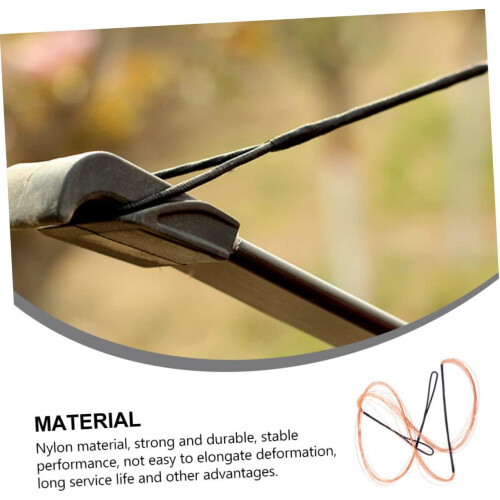 Strand Recurve Bowstring for Adults Nylon Material Endless Loop Hunting String Nocks Compatible with Recurve Bows 1