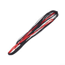 Archery Equipment Recurve Bowstring, 12-Strand, 58-70 Inches, Black/White Or Black/Red, For Recurve Bows